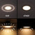 Dimmable Led Downlight 20Pcs 220V 9W 3 Color Spotlight Led Ceiling Lamp Indoor Ceiling Light Recessed Downlamp Home Lighting