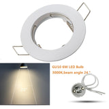 LED Bulb Spotlight GU10 MR16 6W 220V Downlight fixture Spot light Recessed Lighting Kit LED Lampada Bulbs with MR16/GU5.3 Socket