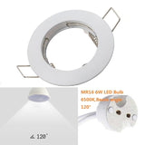LED Bulb Spotlight GU10 MR16 6W 220V Downlight fixture Spot light Recessed Lighting Kit LED Lampada Bulbs with MR16/GU5.3 Socket