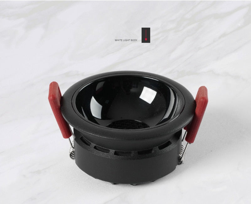 Dimmable Recessed Anti Glare COB LED Downlights 9W/12W/15W/18W/20W Ceiling Spot Lights AC90~260V Background Lamp Indoor Lighting