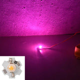 LED Chip 1W 5pcs/lot DC5V High Power SMD LED Light Bead Al Board 20mm For Downlight Spotlight White Blue Green Red Purple Yellow