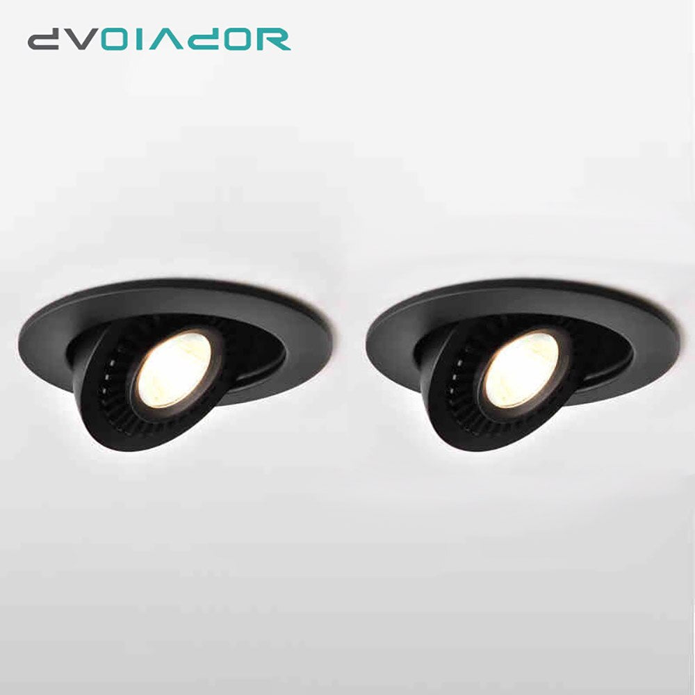 Dimmable Spot Light 12w 10w 7w 5w led bulb light 360 Degree Rotation spotlights recessed ceiling lamp for Kitchen Bedroom lights