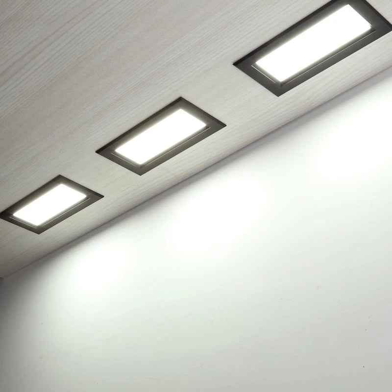 LED panel recessed downlight 12W 18W 24W square LED downlight super bright energy saving AC110V 220V home indoor lighting