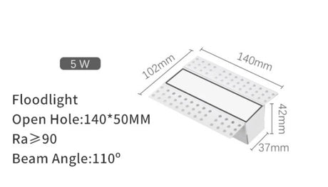 Frameless Recessed Led Magnetic Downlight Un visible Indoor Long Strip Ceiling Lamps 90Ra Modern Linear Grille Spot Lighting 220V