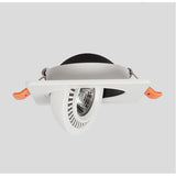 360 Angle adjustable LED Ceiling Spot Light 5W 7W 10W 12W 15W Square LED Recessed Downlight with 12V 24V + LED Driver
