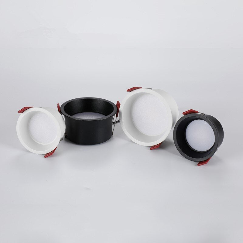 Round recessed downlight dimming 5W 7W 9W 12W 15W 18W LED ceiling spotlight, home lighting AC85-265V