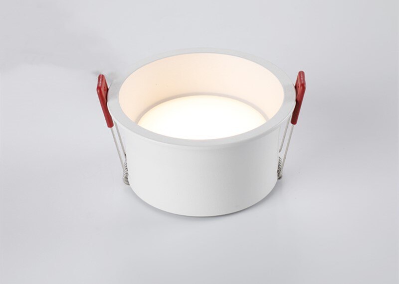 Round recessed downlight dimming 5W 7W 9W 12W 15W 18W LED ceiling spotlight, home lighting AC85-265V