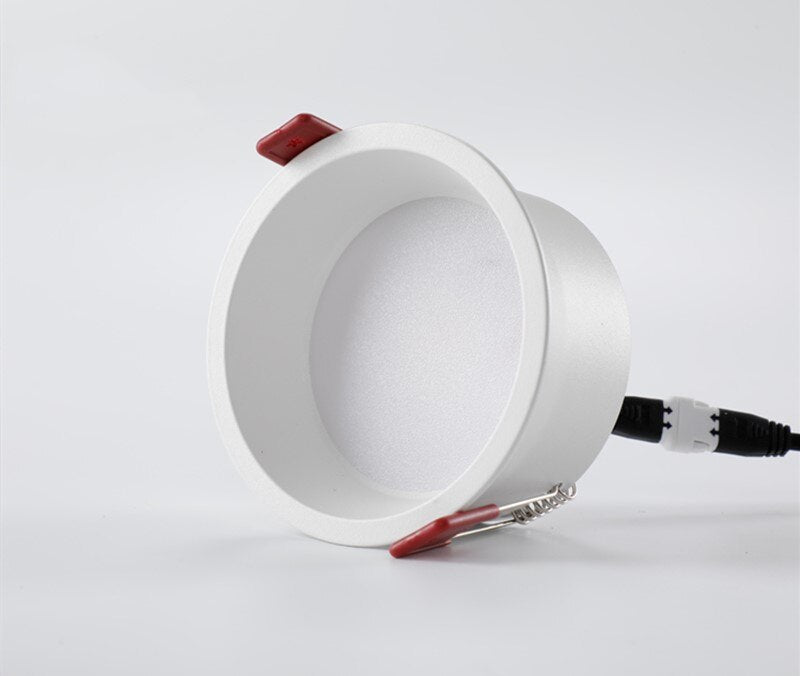 Round recessed downlight dimming 5W 7W 9W 12W 15W 18W LED ceiling spotlight, home lighting AC85-265V