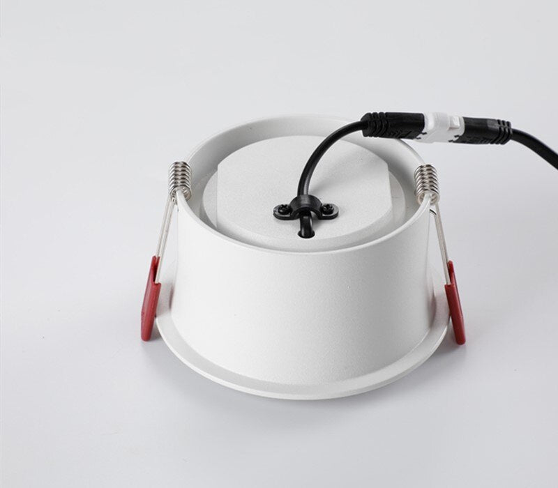 Round recessed downlight dimming 5W 7W 9W 12W 15W 18W LED ceiling spotlight, home lighting AC85-265V