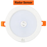 PIR Motion Sensor LED Downlight Voice Control LED Recessed Ceiling Light 3W 5W 9W 18W 220V Radar Induction Round Spotlight Decor