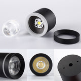 Dimmable Cylinder LED Downlights 7W 10W 12W 15W COB LED Ceiling Spot Lights AC85~265V LED Background Lamps Indoor Lighting