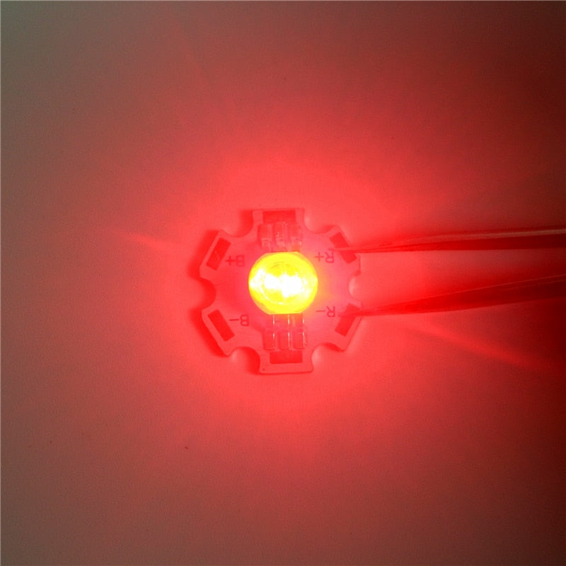 Real Full Watt 1W 3W High Power LED Lamp Bulb Diodes SMD 2.0-3.6V RGB LED Chip For Spotlight Downlight 10-1000Pcs/Lot DIY Beads