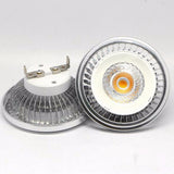 Indoor Home Lighting 10W 15W COB LED Bulb Lamp Spotlight Dimmable Recessed Downlight AR111 QR111 G53 12V AC85-265V