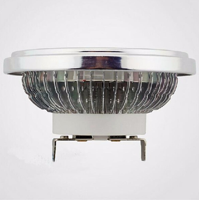 Indoor Home Lighting 10W 15W COB LED Bulb Lamp Spotlight Dimmable Recessed Downlight AR111 QR111 G53 12V AC85-265V