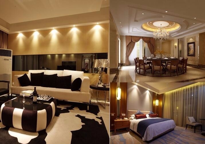 Indoor Home Lighting 10W 15W COB LED Bulb Lamp Spotlight Dimmable Recessed Downlight AR111 QR111 G53 12V AC85-265V