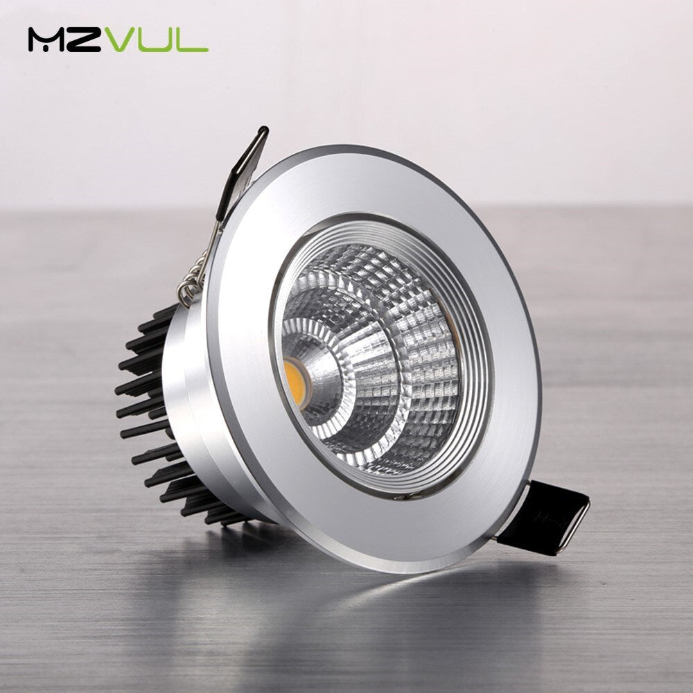 LED Downlight Dimmable 5W 12W 15W Recessed in LED Ceiling Downlight Light AC85-265V LED Downlight Ceiling Recessed Spot Light