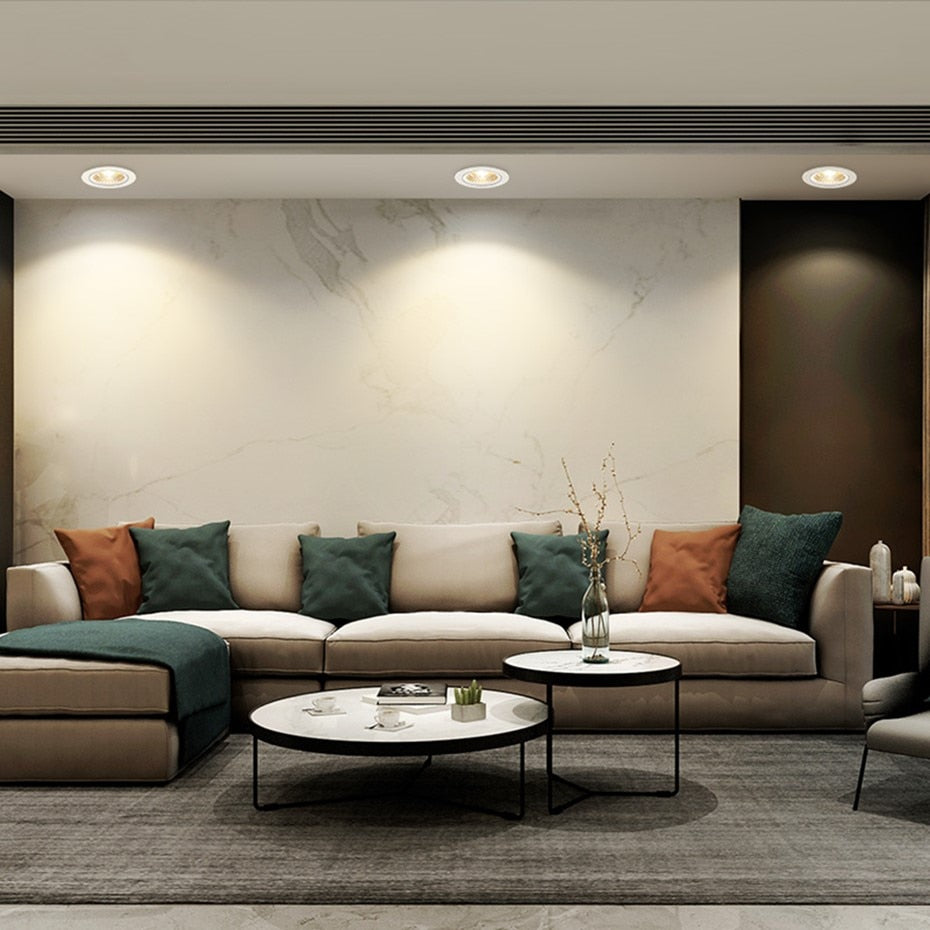 LED Downlight Dimmable 5W 12W 15W Recessed in LED Ceiling Downlight Light AC85-265V LED Downlight Ceiling Recessed Spot Light