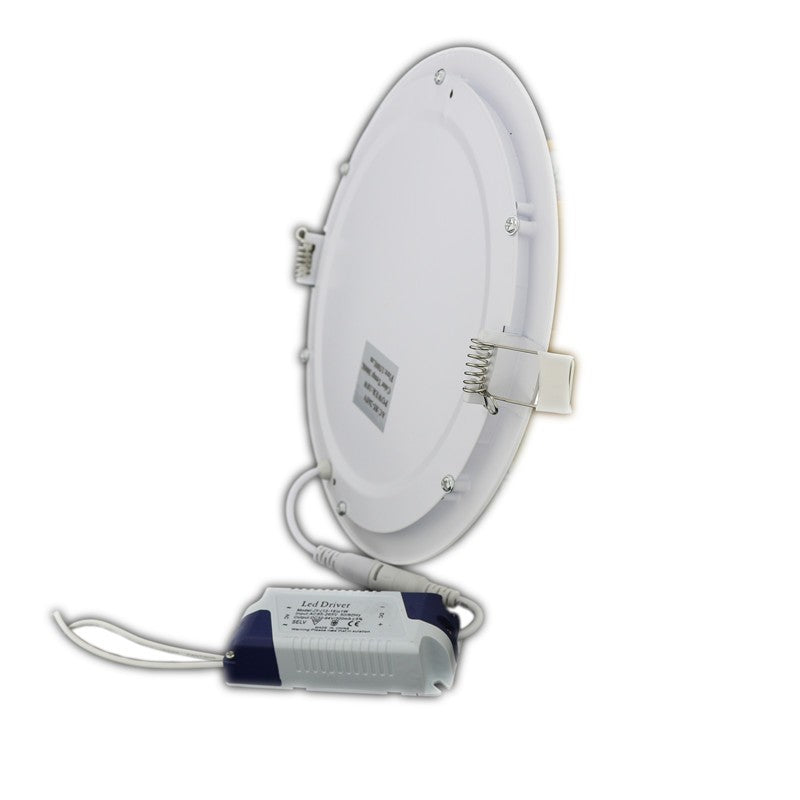 Ultra Thin Led Panel Downlight 3w 6w 9w 12w 15w 18w LED Round Ceiling Light Built-in AC85-265V LED Panel Light SMD2835