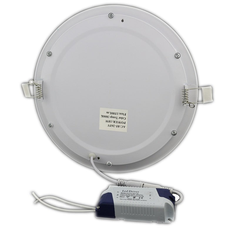 Ultra Thin Led Panel Downlight 3w 6w 9w 12w 15w 18w LED Round Ceiling Light Built-in AC85-265V LED Panel Light SMD2835