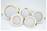 Spot Led Downlights 3W 5W 9W 12W 15W 18W Downlight AC 220V Gold Silver White Ultra Thin Aluminum Round Recessed Led Panel Lights
