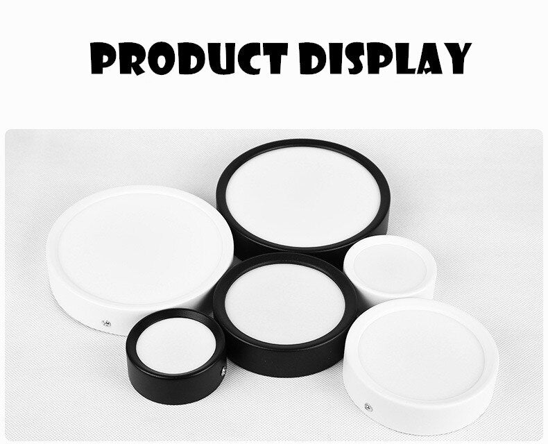 ACETIDE Led Downlight Led Spot Light 220V 5/10/15W 110V Round Downlights Spot Led encastrable Lighting Fixture for Home