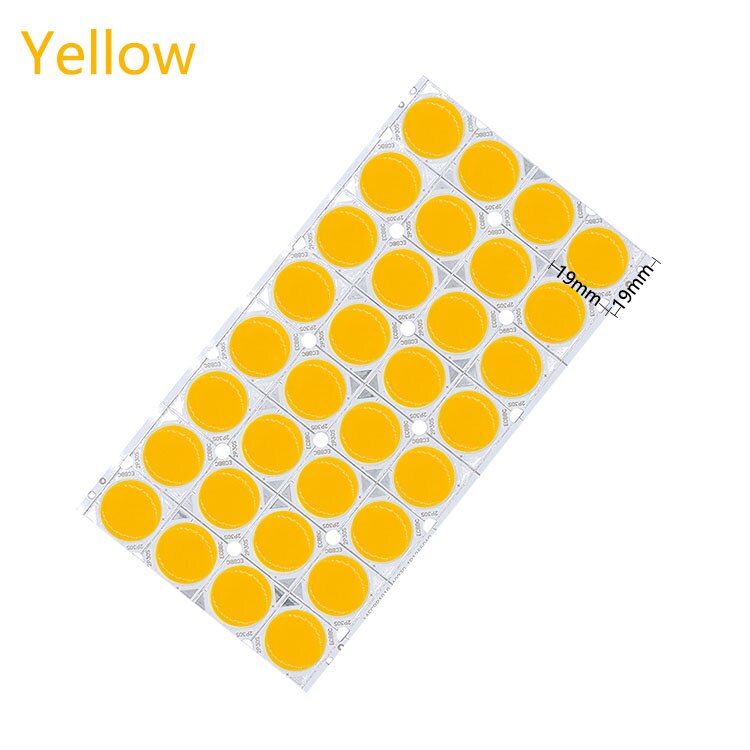 LED COB Light Bulb On Board 32pcs a lot 30W 19*19mm High Power LED Chip Light Lamp Spotlight Downlight Lamps