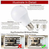 LED Bulb E27 E14 20W 18W 15W 12W 9W 6W 3W 4pcs/lot Lampada LED Light AC 220V Bombilla Spotlight Lighting Cold/Warm White Lamp