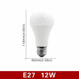 LED Bulb E27 E14 20W 18W 15W 12W 9W 6W 3W 4pcs/lot Lampada LED Light AC 220V Bombilla Spotlight Lighting Cold/Warm White Lamp
