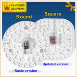 LED Ring PANEL Circle Light 12W 18W 24W 36W AC220V-240V LED square Ceiling board the circular lamp board