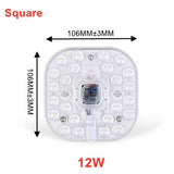 LED Ring PANEL Circle Light 12W 18W 24W 36W AC220V-240V LED square Ceiling board the circular lamp board