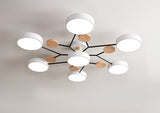 Modern living room LED ceiling lamp bedroom dining room lighting bathroom hotel chandelier factory direct sales