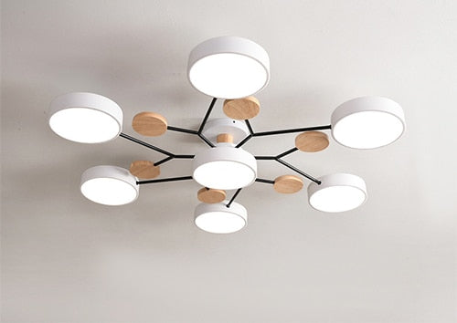 Modern living room LED ceiling lamp bedroom dining room lighting bathroom hotel chandelier factory direct sales