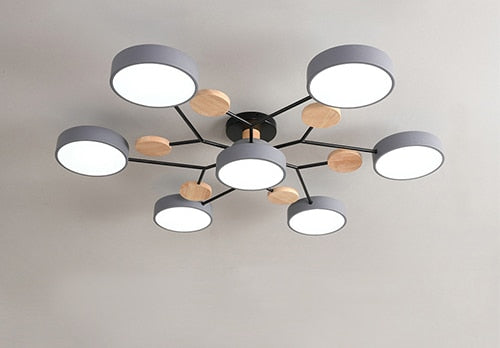 Modern living room LED ceiling lamp bedroom dining room lighting bathroom hotel chandelier factory direct sales