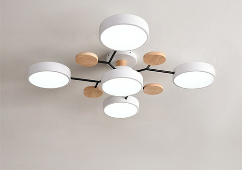Modern living room LED ceiling lamp bedroom dining room lighting bathroom hotel chandelier factory direct sales