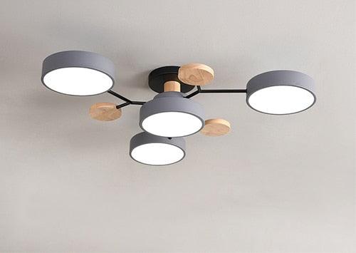 Modern living room LED ceiling lamp bedroom dining room lighting bathroom hotel chandelier factory direct sales