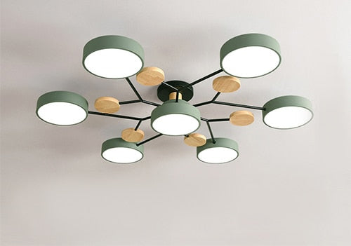 Modern living room LED ceiling lamp bedroom dining room lighting bathroom hotel chandelier factory direct sales