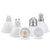  GU10 E27 E14 4pcs Lampasas LED Bulb 6W 220V Bombils' LED Lamp Spotlight Lampasas LED Spot Light 24/120 degree Cold/Warm white