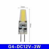 LED G4 G9 E14 3W 6W 4pcs/lot Light Bulb AC/DC 12V 220V LED Lamp COB Spotlight Chandelier Replace Halogen Lamps Cold/Warm white