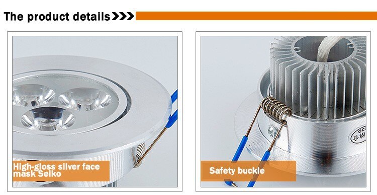 Led Downlights 9W 12W 15W 220V 110V 10pcs/lot LED Ceiling Downlight Lamps Spot Recessed Down light Bulb Home Indoor Lighting