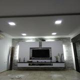 Ultra thin Dimmable 3W 6W 9W 12W 15W 25W LED downlight Square LED panel / Downlight luminaire Ceiling Recessed AC85-265V+Driver