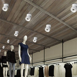 DBF Angle Adjustable Ceiling No-Cut Surface Mounted Downlight 7W 10W 12W 15W LED Ceiling Spot Light for Kitchen Bedroom Decor