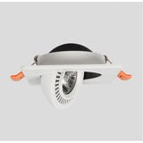 Square 360 Angle Adjustable LED COB Recessed Downlight Black/White 5W 7W 10W 12W 15W Dimmable LED Ceiling Spot Light