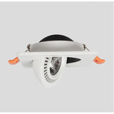 Square 360 Angle Adjustable LED COB Recessed Downlight Black/White 5W 7W 10W 12W 15W Dimmable LED Ceiling Spot Light
