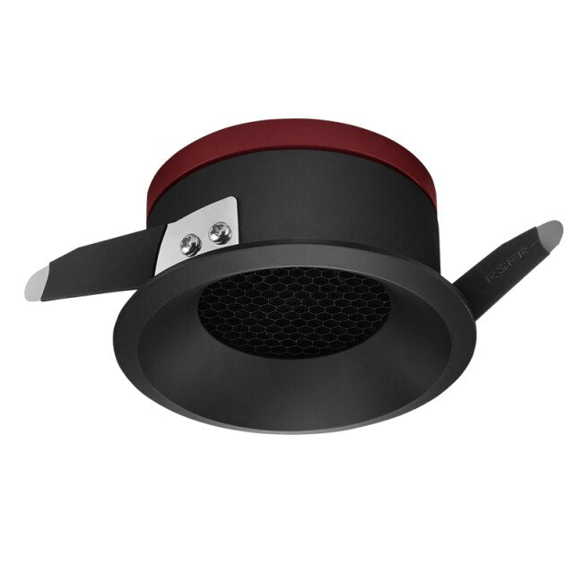 New Honeycomb Nest Anti Glare Lens Dimmable COB Recessed Downlight 5W 7W 9W 12W 15W 18W LED Ceiling Spot Light Pic Background