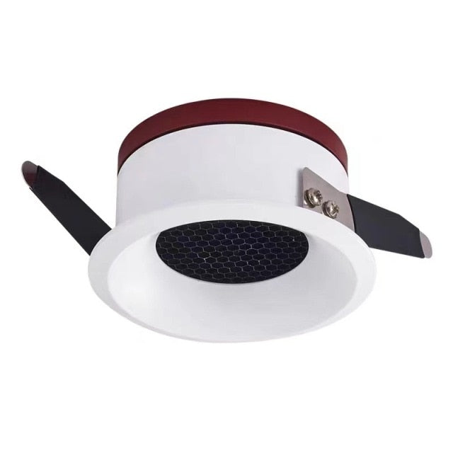 New Honeycomb Nest Anti Glare Lens Dimmable COB Recessed Downlight 5W 7W 9W 12W 15W 18W LED Ceiling Spot Light Pic Background