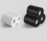 Dimmable Rotating 360° LED Downlights 10W 30W COB LED Ceiling Spot Lights GU10 Light Source LED Background Lamps Indoor Lighting