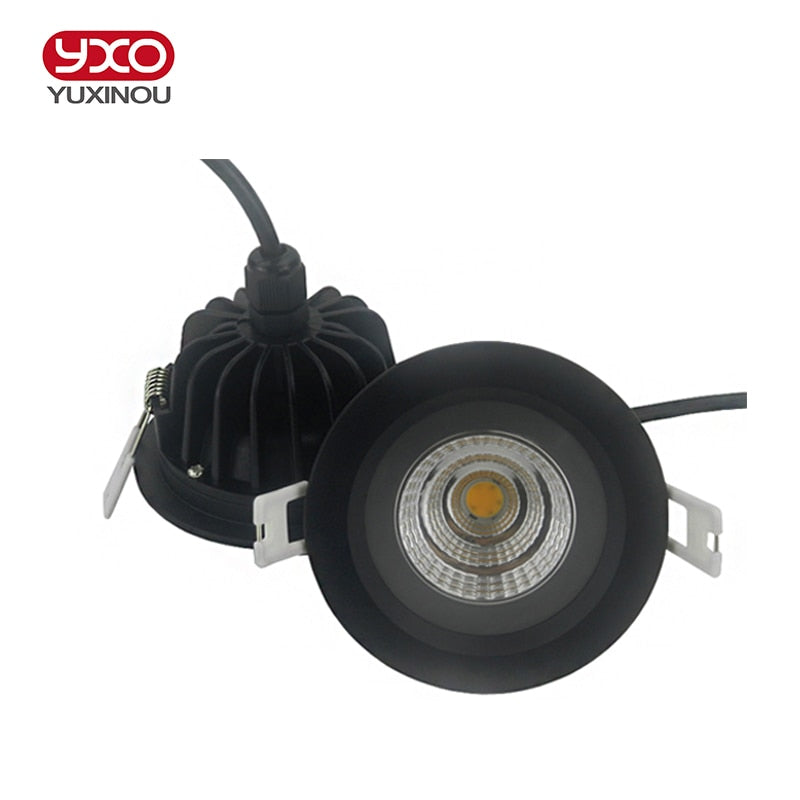 Dimmable Waterproof Led Down light COB Ceiling Spot Light 5w 7w 9w 12w ceiling recessed Lights Warm Cool White Indoor Lighting