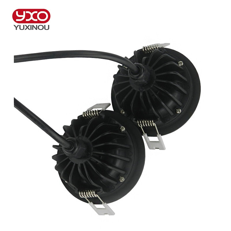 Dimmable Waterproof Led Down light COB Ceiling Spot Light 5w 7w 9w 12w ceiling recessed Lights Warm Cool White Indoor Lighting