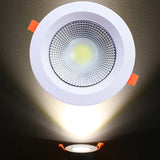 LED Recessed Downlight 7W 10W 15W 30W LED COB Ceiling Lamp AC85-265V Spot Light Bedroom Decor Indoor Lighting lampara led D30