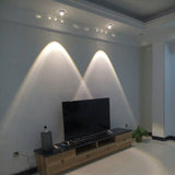 Modern LED Downlight RGB 3W ceilings decoratio Gallery Front Balcony lamp Porch corridors light fixtures Recessed spot lighting